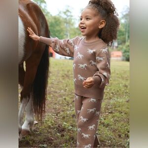 Coastal Cowgirl Horse Set Western Boho Cozy Outfit Cottagecore Mix Match Pieces